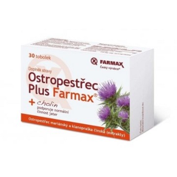 Farmax Ostropestřec Plus—30 tobolek