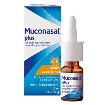 Muconasal Plus—nosní sprej 10ml