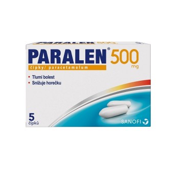 Paralen 500mg—5 čípků