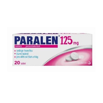 Paralen pro děti 125mg—20 tablet