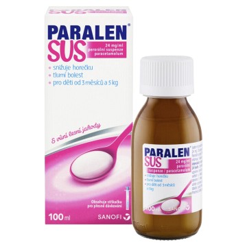 Paralen suspenze 24mg/ml—100 ml