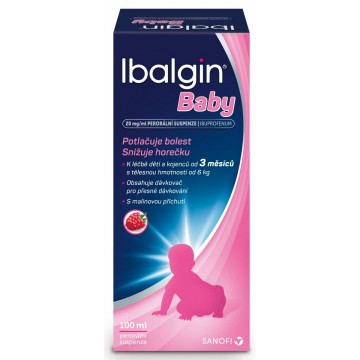 balgin Baby 20 mg/ml suspenze —100 ml