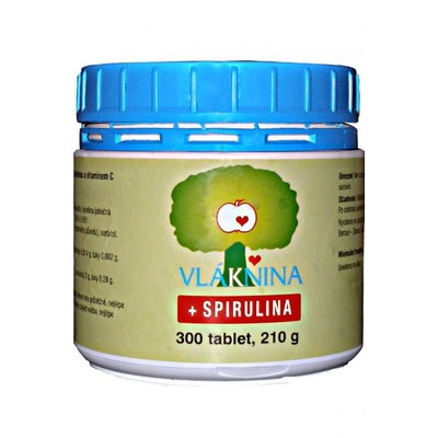 Vláknina + Spirulina —300 tablet