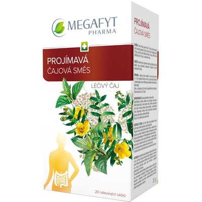 Megafyt Projímavá čajová směs—20x1,5 g