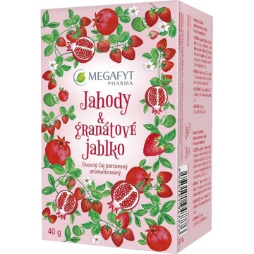 Megafyt Ovocný Jahody a granátové jablko—20x2g