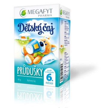 Megafyt Dětský čaj průdušky—20x2g