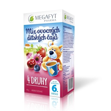 Megafyt MIX ovocných dětských šajů—20x2g