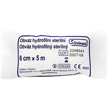 Obinadlo hydrofilní sterilní —6 cm x 5 m / 1 ks