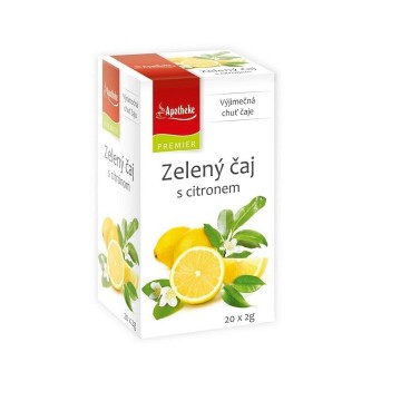 Apotheke Zelený čaj s citronem—20x2 g