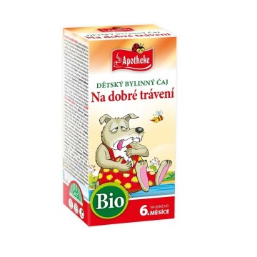 Apotheke Dětský čaj BIO dobré trávení—20x1,5 g