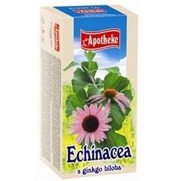 Apotheke Echinacea s ginkgo bilobou—nálevové sáčky 20x1,5g