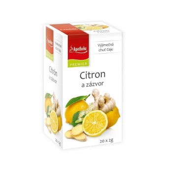 Apotheke Citron+zázvor s lípou čaj—20x2 g