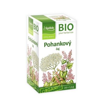 Apotheke BIO Pohankový čaj—nálevové sáčky 20x1,5g