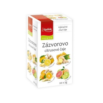 Apotheke Zázvorovo citrusové čaje 4v1—20x 2 g