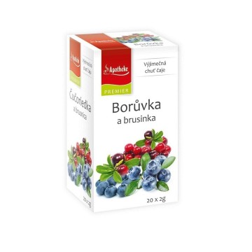 Apotheke Borůvka a brusinka čaj—20x2 g