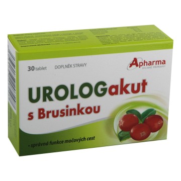 Apotheke Urolog akut s brusinkou—30 tablet