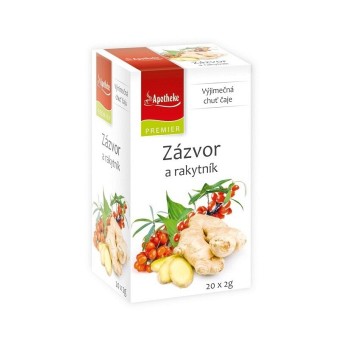 Apotheke Zázvor a rakytník - s přebalem—20x 2 g