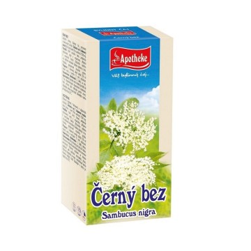 Apotheke Černý bez květ—nálevové sáčky 20x1,5 g