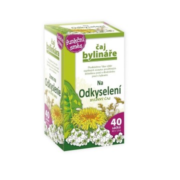 Čaj Bylináře Na odkyselení—40x1,6 g