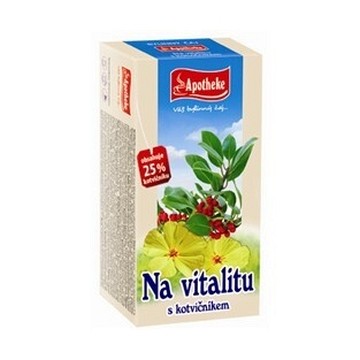 Apotheke Aktivní den s kotvičníkem 20x2g—20x2 g