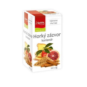 Apotheke Horký zázvor a koriandr—nálevové sáčky 20x2g