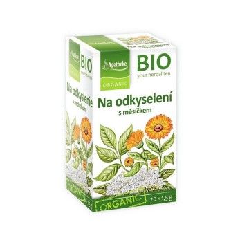 Apotheke BIO Na odkyselení s měsíčkem—nálevové sáčky 20x1,5g