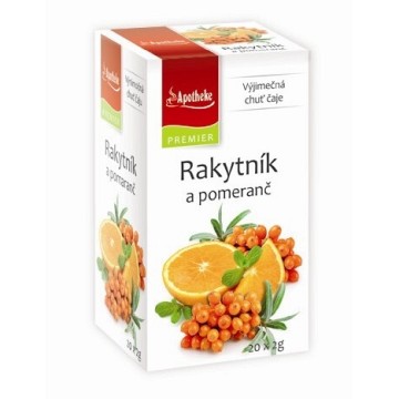 Apotheke Rakytník a pomeranč—nálevové sáčky 20x2g