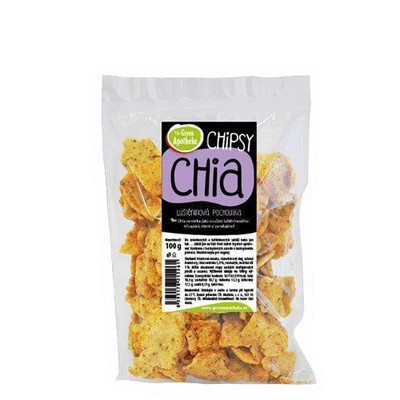 Green Apotheke Chipsy s chia a rozmarýnem—100 g