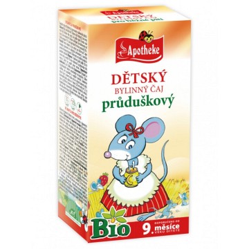 Apotheke Dětský čaj BIO průduškový—20x1.5 g