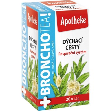 Apotheke BRONCHOTea! Dýchací cesty—nálevové sáčky 20x1,5g