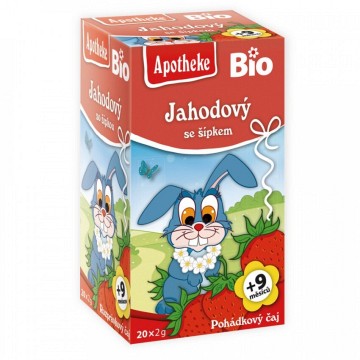 Pohádkový čaj BIO Jahodový se šípkem—20x2g