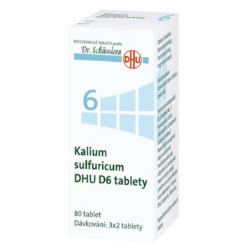 DHU Kalium Sulfuricum D5-D30—80 tablet