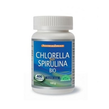 Chlorella+Spirulina BIO tbl.