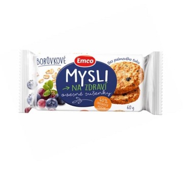 EMCO Mysli sušenky borůvkové—60 g