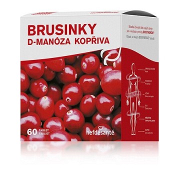 nefdesanté Brusinky D-Manóza Kopřiva—60 tablet