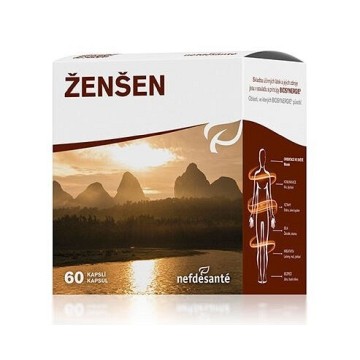 Nefdesanté Ženšen 200mg—60 tobolek