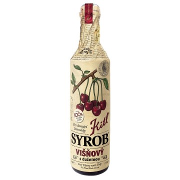 Kitl Syrob Višňový s dužninou—500 ml