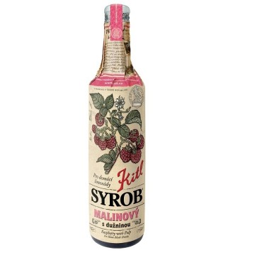 Kitl Syrob Malinový s dužninou—500 ml