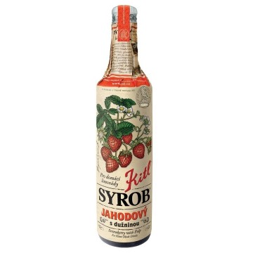 Kitl Syrob Jahodový s dužninou—500 ml