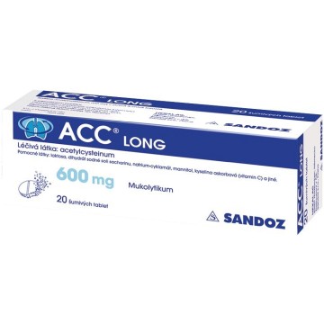 ACC Long—20x600mg, šumivé tablety