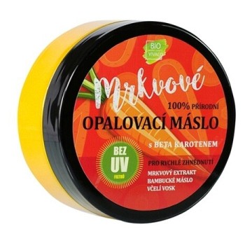 Mrkvové opalovací máslo bez UV filtrů —150 ml