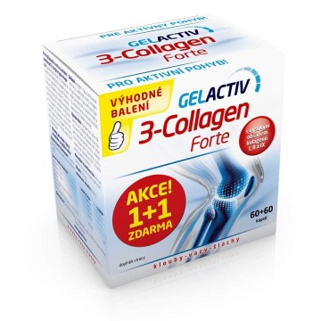 GelActiv 3-Collagen Forte—60+60 tobolek