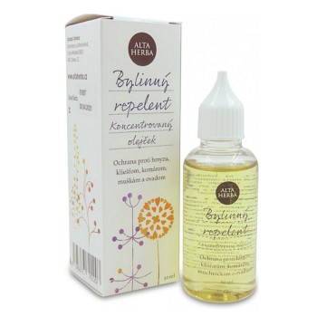 Bylinný repelent Koncentrovaný olejíček—50 ml