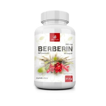 Allnature Berberin Extrakt 98% 500mg—60 kapslí