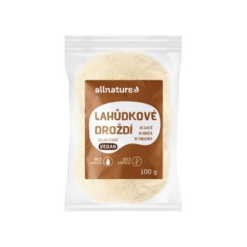 Allnature Lahůdkové droždí neaktivní—100 g