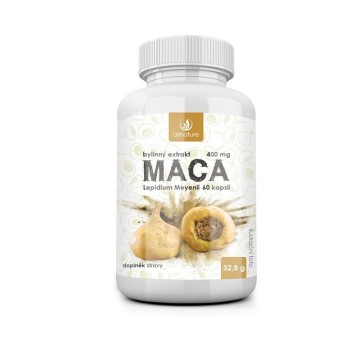 Allnature Maca bylinný extrakt—60 kapslí