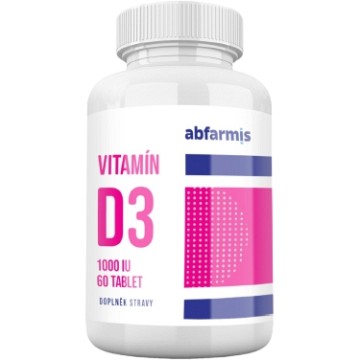 Abfarmis Vitamín D3 1000IU—60 tablet