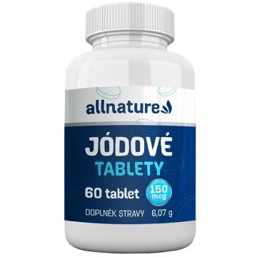 Allnature Jódové tablety—60 tablet