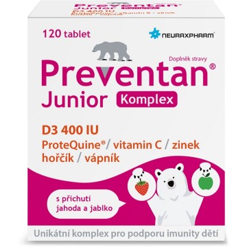 Preventan Junior Komplex D3 400IU—120 tablet