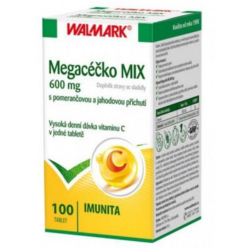 Walmark Megacéčko Mix Vitamín C 600 mg —100 tablet